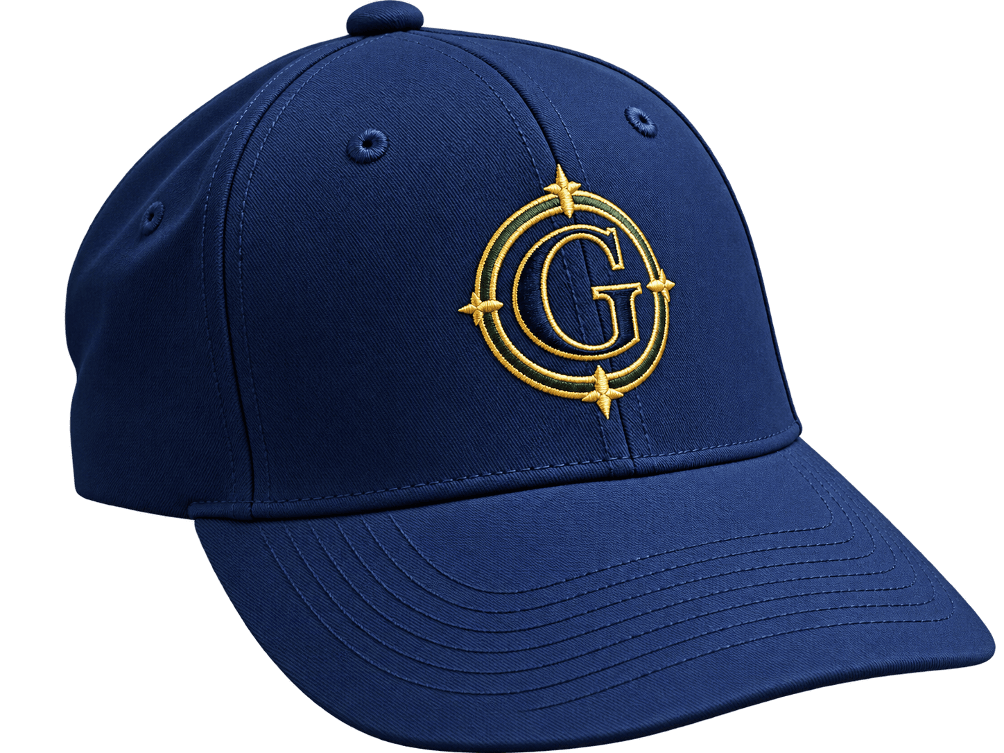 Navy Crest Performance Hat