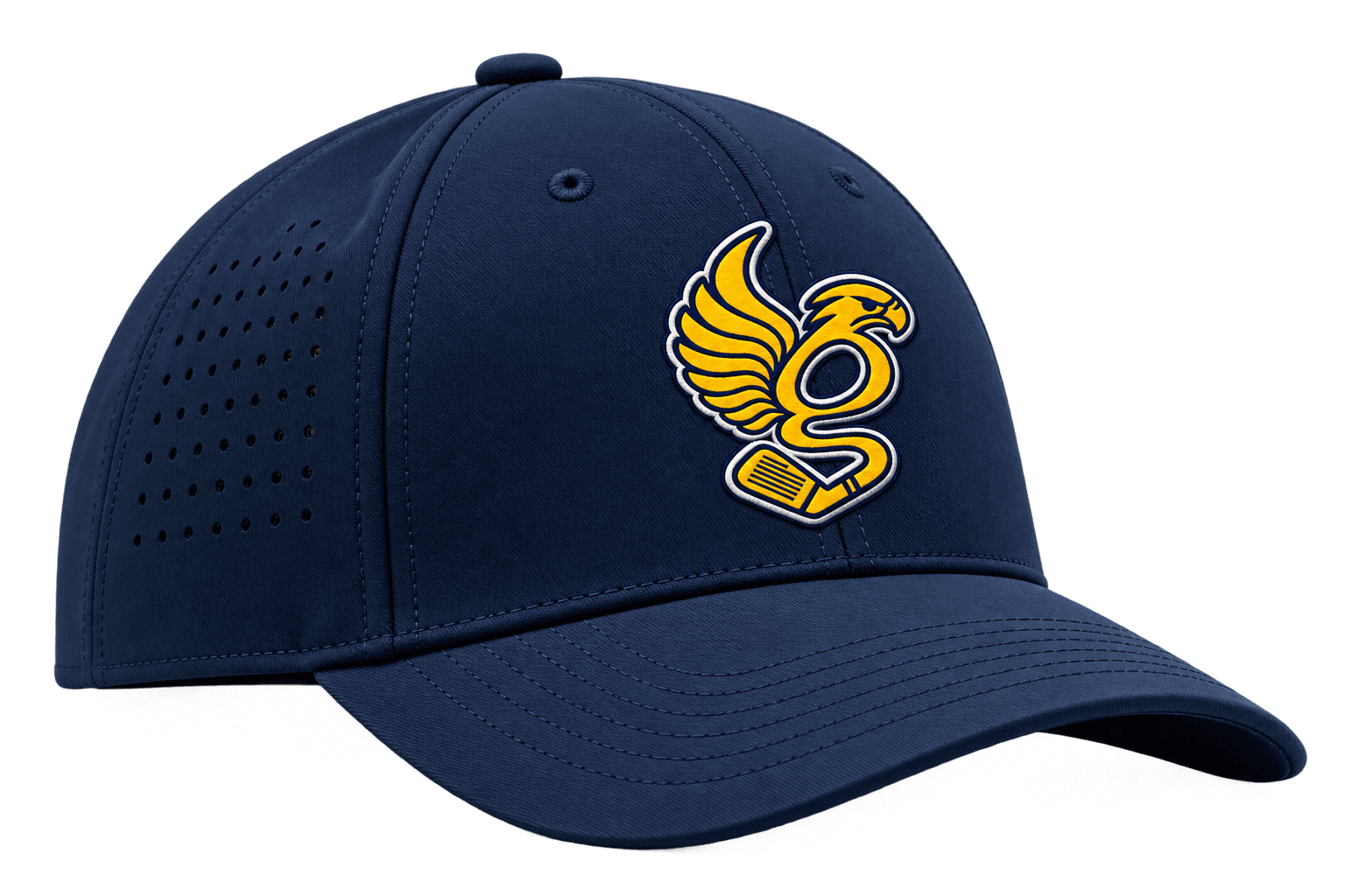 Navy Falcon Performance Hat