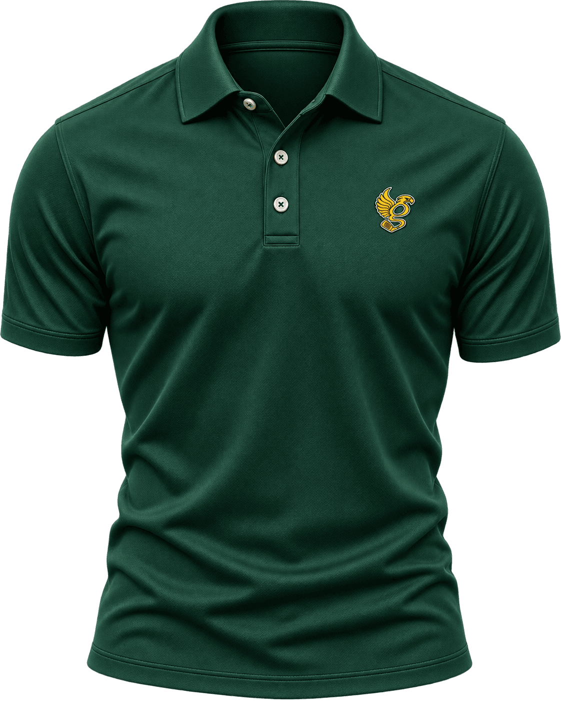 Forest Green Falcon Performance Polo
