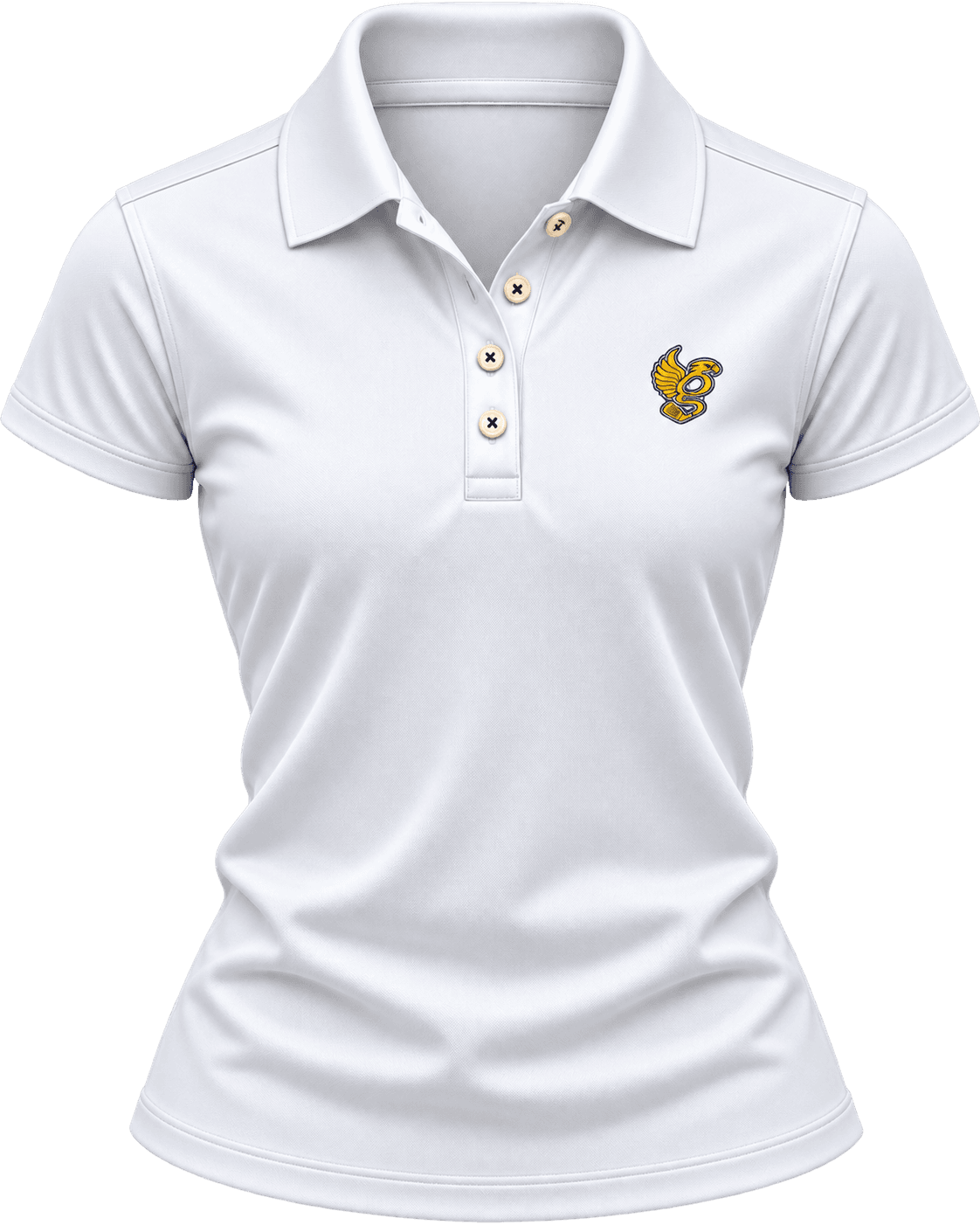 White Falcon Performance Polo