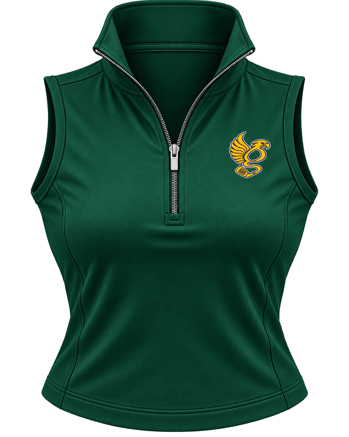 Forest Green Gallaspy Falcon Sleeveless Quarter-Zip