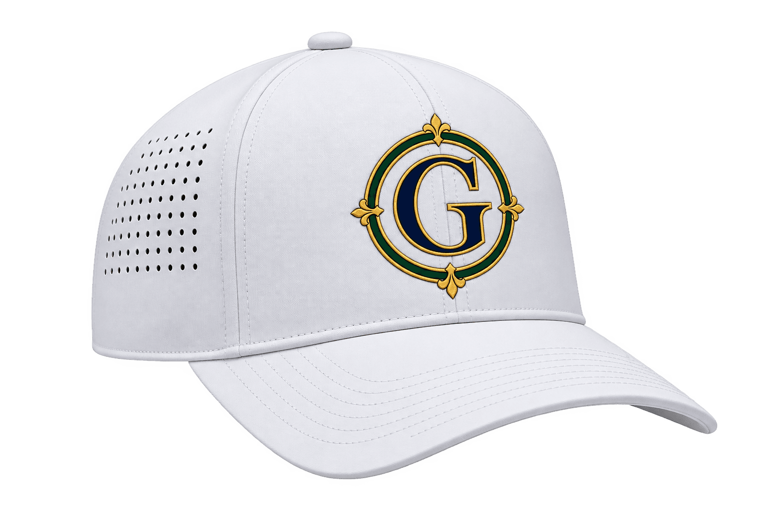 White Crest Performance Hat