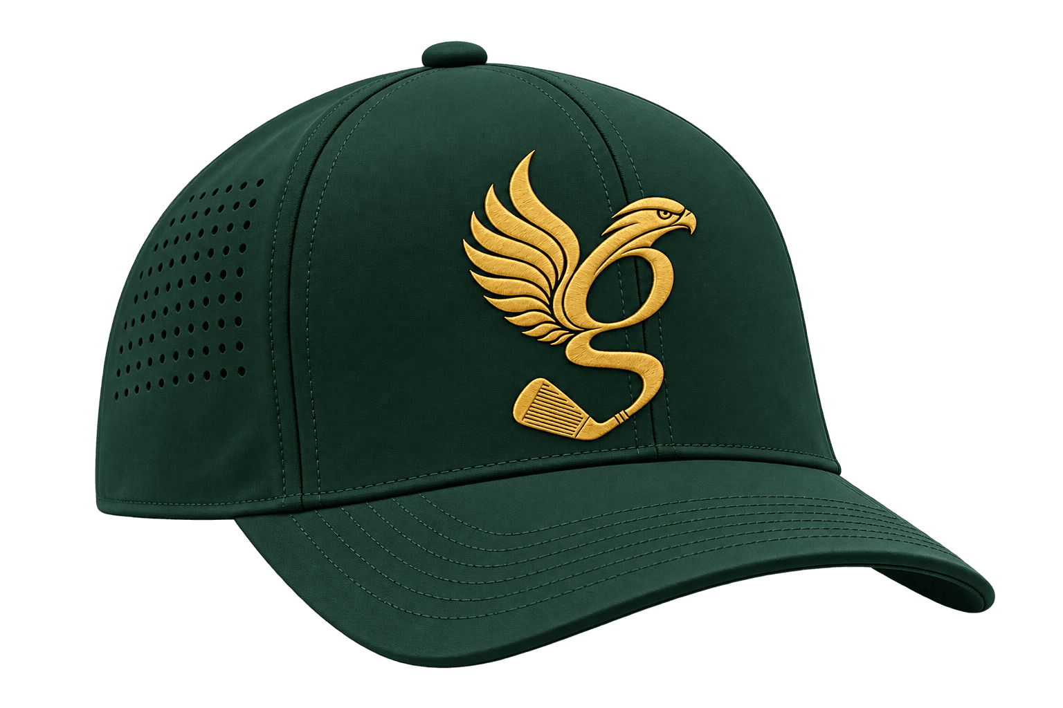 Forest Green Falcon Performance Hat