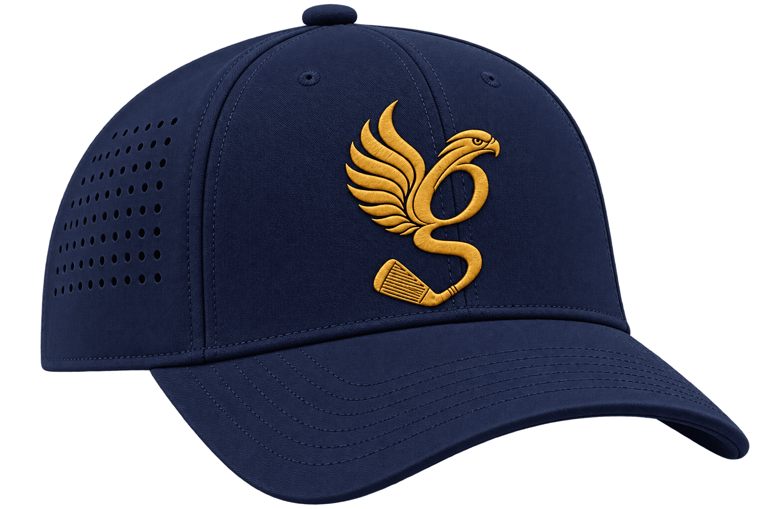 Navy Falcon Performance Hat